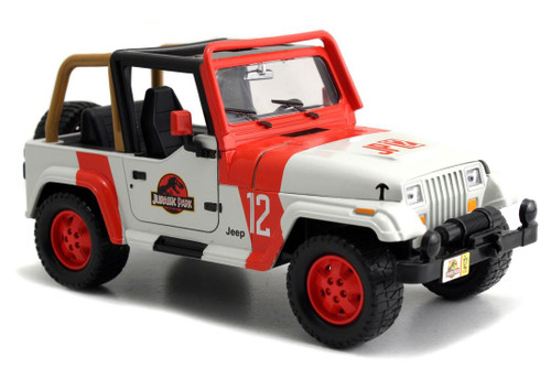 Model Car - 1:24 Jeep Wrangler – Jurassic World