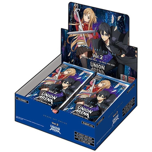 Union Arena TCG: Sword Art Online [Vol 2] UEX06BT [Sealed Booster Box] 16 Packs