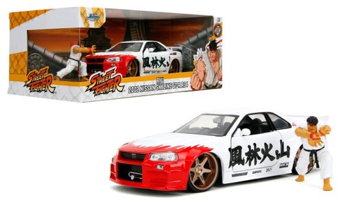 Model Car - 1:24 Ryu - 2002 Nissan Skyline GT-R [R34]