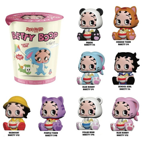 Rokimoto - Betty Boop Vinyl Figure (1 Random Blind Cup)