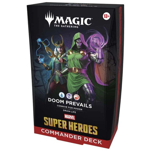 MTG: Marvel Super Heroes: Doom Prevails (Commander Deck) "Magic The Gathering"