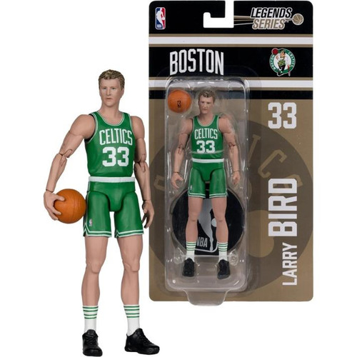 NBA SportsPicks - Boston Celtics Larry Bird (Action Figure) Legends Series