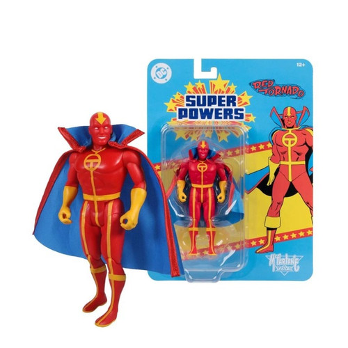 DC Super Powers - Red Tornado "Wave 15" (Action Figure) 4 1/2-Inch McFarlane Toys Exclusive