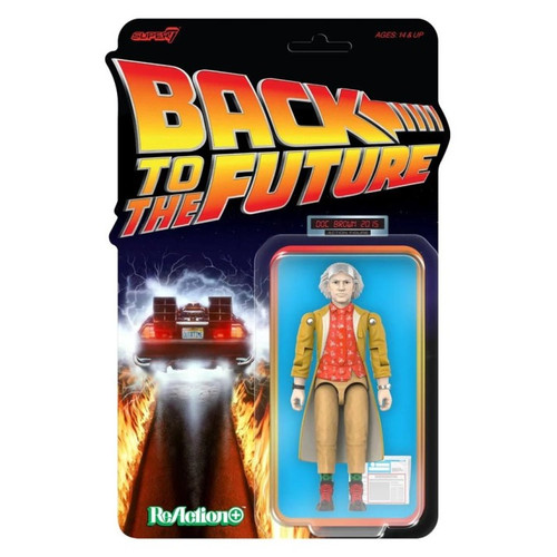 ReAction - Doc Brown 2015 "Back To The Future" (Action Figure) 3 3/4-Inch