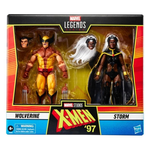 Marvel Legends Series - Wolverine and Storm "X-Men 97" (Action Figure) 6-Inch