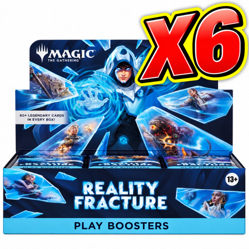 MTG: Reality Fracture (Sealed Display Case) 6 Booster Box "Magic The Gathering"