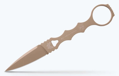 Benchmade SOCP Dagger (Desert Sand Cerakote) Fixed Blade Knife (2.75" 440C Stainless Steel) 174SN
