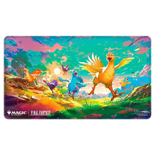 Playmat Magic the Gathering - Final Fantasy Chocobos (24"x13.5")
