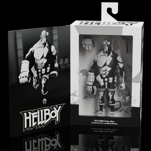 Hellboy Black and White (Action Figure) 1:12 Scale EE Exclusive