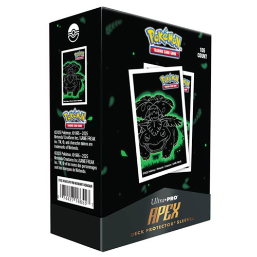 Pokemon Deck Protectors: Venusaur - Neon Kanto (105ct)