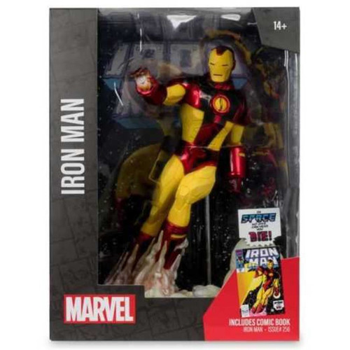 Marvel Collection - Iron Man Posed Figure with Scene (Marvel #256) McFarlane Toys (Scale 1:6)