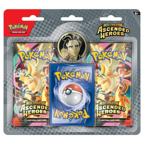 Pokemon TCG: Mega Evolution: Ascended Heroes Collection (2 Pack Blister)