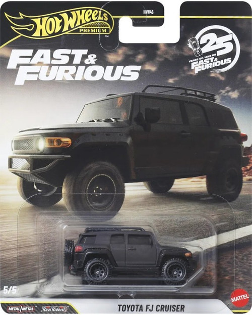 Hot Wheels Premium - Toyota FJ Cruiser "Fast & Furious" (25th Anniversary)