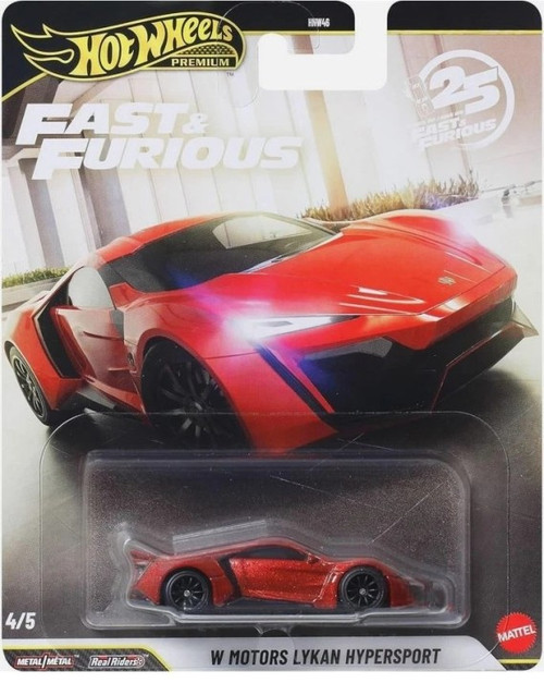 Hot Wheels Premium - W Motors Lykan Hypersport "Fast & Furious" (25th Anniversary)
