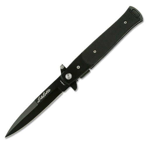 Bk G-10 Large Stiletto AO Pocket Knife