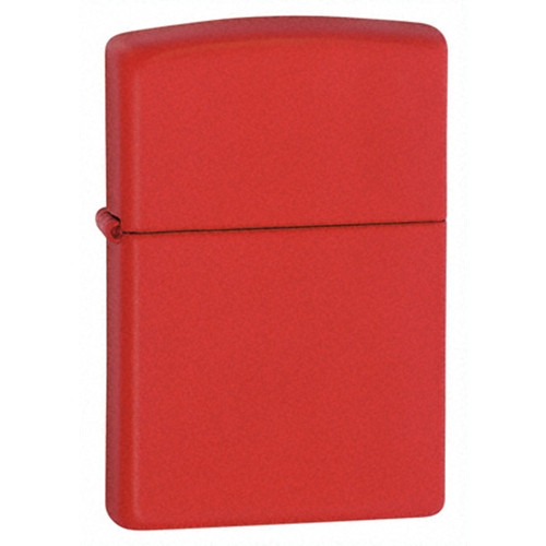 Red Matte Zippo