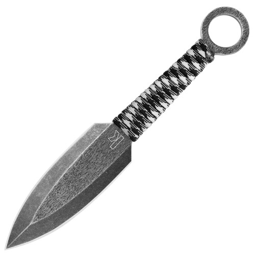 Kershaw 1747BW Ion Throwing Knives Paracord [4.5" Blackwash Plain] KS1747BWX