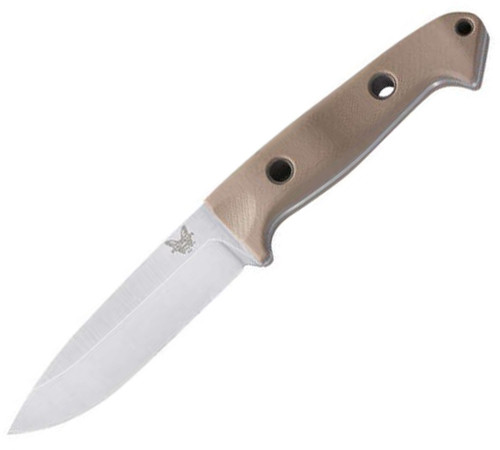 Benchmade Shane Sibert Bushcraft Tan EOD Fixed Blade G-10 [4.43" Tan S30V]  162-1