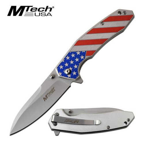 Mtech American Flag AO Pocket Knife