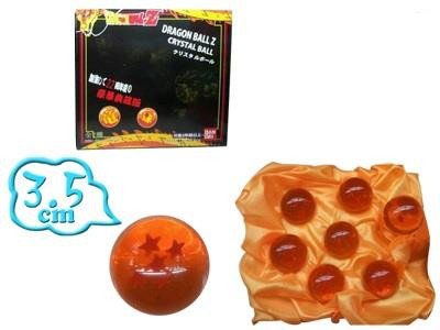 Dragon Ball Z Crystal Ball 7pc Set
