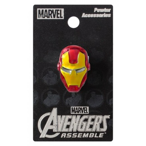 Iron Man Mask Pewter Color Lapel Pin