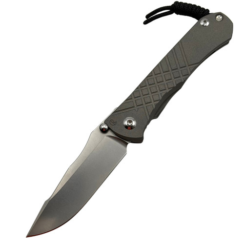 CRK UMNUMZAAN Knife [3.68" Stonewash CPM MagnaCut] Drop Point UMN-1000