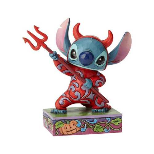 Disney Lilo & Stitch in Devil Costume Statue Jim Shore