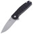 Kizer Vanguard Series Gemini Manual Knife Frame Lock Black G-10 [3.125" Stonewash N690] Drop Point V3471N1