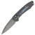 Benchmade Arcane Folding Knife AXIS Assisted Gray Titanium [3.20" Damascus] 490-181
