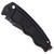 SOG-TAC California Special Automatic Knife Black Aluminum [1.90" Black Plain] ST-14