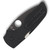Spyderco Lil'Native Folding Knife Compression Lock Black G-10 [2.47" Black S30V] C230GPBBK