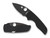 Spyderco Lil'Native Folding Knife Compression Lock Black G-10 [2.47" Black S30V] C230GPBBK