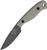 ESEE Gibson JG3 Fixed Blade Knife Tan Micarta [3.50" Plain Black Stonewash] Drop Point