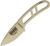 ESEE Candiru Fixed Blade Tan Steel [2.00" Plain Tan] Drop Point CAN-DT