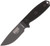 ESEE 3 Fixed Blade Knife Black G-10 [3.875" Plain Gray] Drop PointA 17704