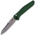 Benchmade 9400 Automatic Knife Plunge Lock Green Aluminum [3.40" Satin S30V] 9400