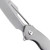 Kizer Raja Manual Knife Frame Lock Gray Titanium [3.74" Stonewash S35VN] Reverse Tanto Ki4537