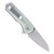 Kizer Lieb Manual Knife Liner Lock OD Green G-10 [2.375" Satin N690] Wharncliffe V2541N1