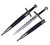 Medieval Dagger with scabbard 16"