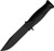 Ka-Bar Mark I Fixed Blade Knife Black Kraton [5.125" Plain Black] Clip Point 2221