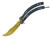 Butteryfly Training Knife Curve (Gold Tiger Strip)