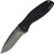Kershaw Blur Spring Assisted Knife Black Aluminum [ 3.375" Plain Damascus] Drop Point 1670BLKDAM