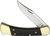 Buck 110 Manual Knife Wood Ebony [3.75" Plain Satin] Clip Point 0110BRS