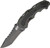 Smith & Wesson MAGIC Spring Assisted Knife Black Aluminum [ 3.40" Plain Black ] Tanto SWMP6
