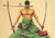 Print - Roronoa Zoro Three Style Swords Men (One Piece Anime)