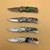 Small Button (Joker, Skull, Indian, Weed) Pocket Knife (Assorted Designs) 1 Random Knife