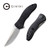 CIVIVI Synergy 3 Flipper Knife Black G10 Handle (3.24" Stonewashed Nitro-V) C20075A-1