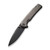 WE Subjugator Knife Bronze Titanium (3.48" Black Stonewashed 20CV) WE21014C-4