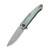 WE Smooth Sentinel Knife Natural Jade G-10 (2.97" Gray Stonewashed 20CV) WE20043-2