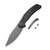 WE Snick Knife Gray Titanium Marble Carbon Fiber (3.47" Gray Stonewashed 20CV) WE19022F-2